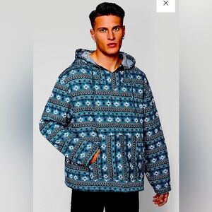 BAJA AZTEC OVER THE HEAD HOODIE
Size M 
Used lightly